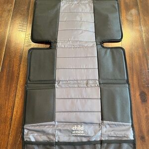 Child of Mine Black and Gray Seat Protector